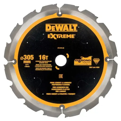 [DT1475-QZ] CZB PCD laminé/fibre ciment 305x30x16t