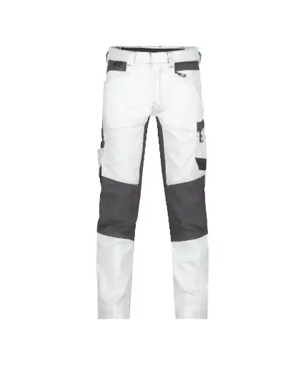 Pantalon de travail Helix Painters PESCO41 Blanc/gris anthracite