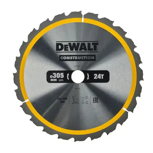 [DT1958-QZ] Construction circular saw blade 305x30mm 24T
