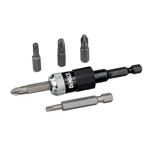 [DT71514-QZ] IMPACT Compact rapid screw bit adapter + bits