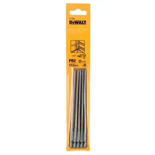 [DT7206-QZ] PR2 Screw bit for DCF6201 (5pcs)