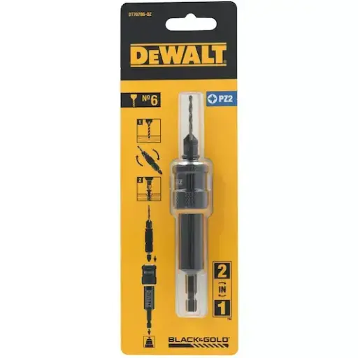 [DT70786-QZ] Quick coupling with holder, size 6 and Pz2 screw bit