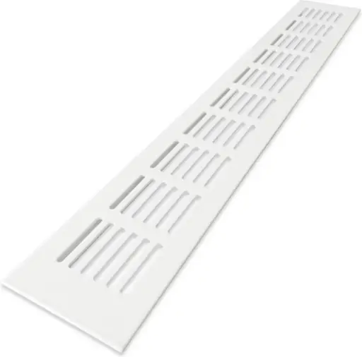 [3422] Ventilatiestrip Alu Wit G61-4008W