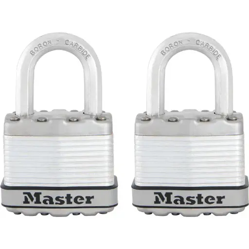 [M1EURTCC] Padlocks laminated steel 4 key 45mm - 45mm shackle