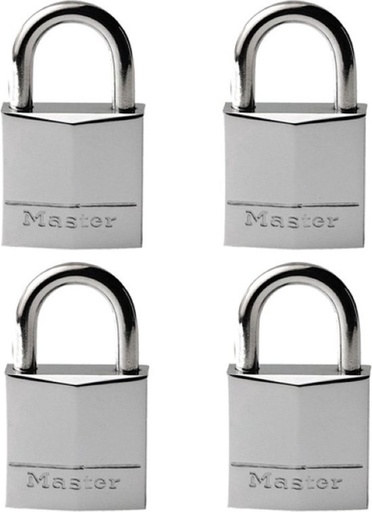 [629EURQ] Hangslot Grijs 20mm - 12mm beugel 
