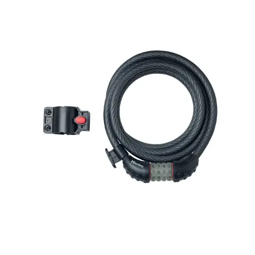 [8190EURDPRO] Combination bicycle lock 1.8m x 12mm