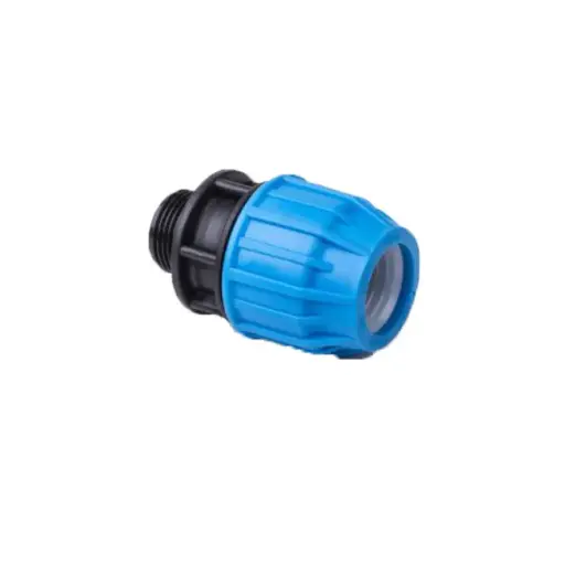 [0706220] PE koppeling druk 20 x 1/2" ML SDR11 PN16