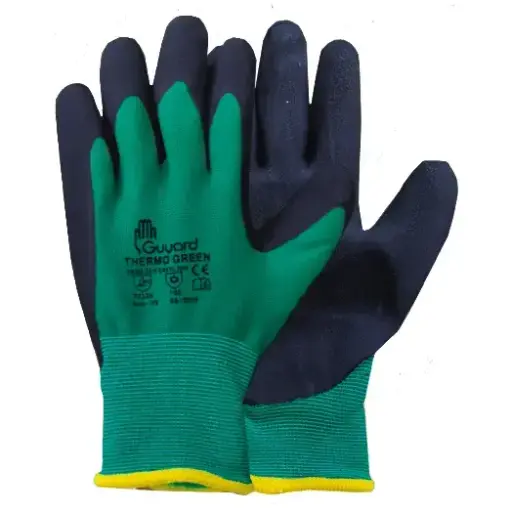 Gant Guyard thermo vert hiver hs nylon latex