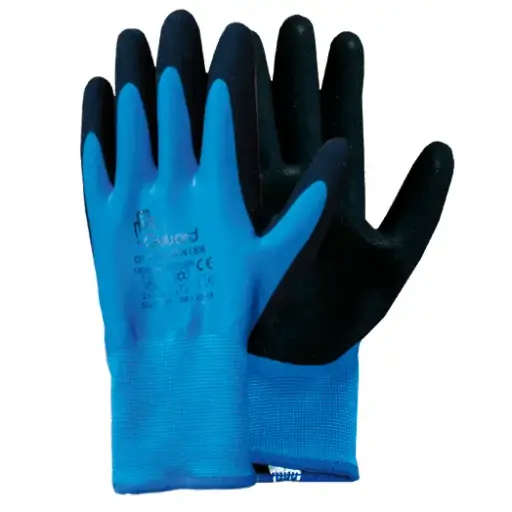 Handschoen waterdicht blauw Ocean winter nylon latex