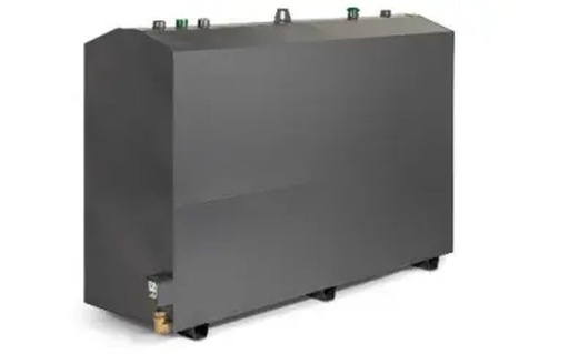 [MZM600DW] Réservoir de stockage métallique prismatique hors sol à double paroi 600l
