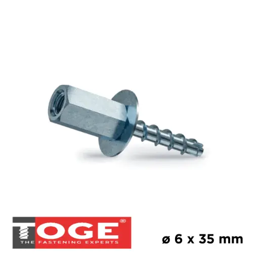 [DRI8X35BETONBUITEN] Betonstokschroef M8 buitendraad 