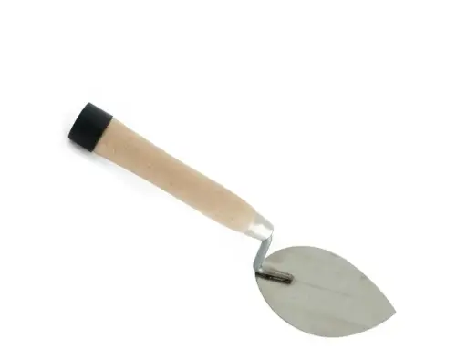 [CP 129501] INOX Floor pad, with rubber cap - 165 x 110 x 1.0 mm