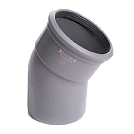 [PPBS1103SN8G] PP Bocht riolering dia 110mm 30° Msp grijs benor SN8