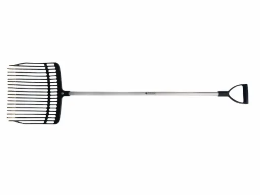[D617D] Fourche à fumier pvc alu D-stem
