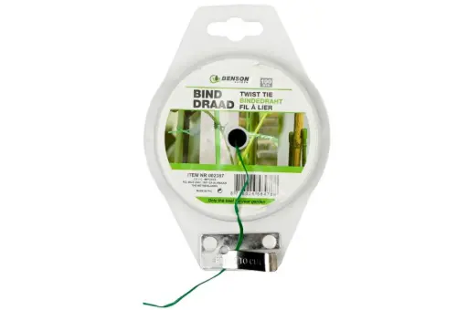 [BINDDRAADGR100] Binddraad 100 mtr groen 