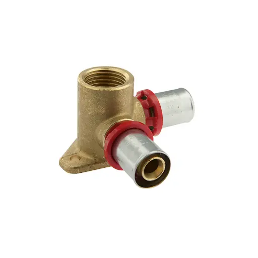 [TDS4641612] Dubbele pers muurplaat 16x1/2VRx16REF 