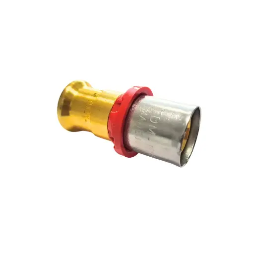 [5S32P2622M] Perskoppeling Pex 26 koper 22M    