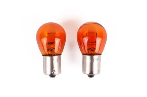 [AUTOLAMPKNIPPERLICHT] Autolamp knipperlicht 12V/21 w/2 dlg bau15s amber E4