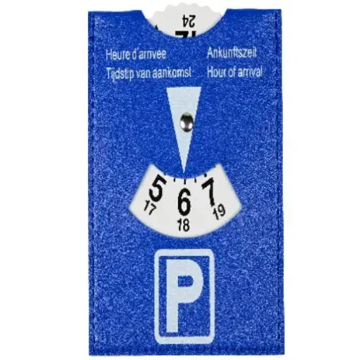 [PARKEERSCHIJF15X11] Parking disc 15 x 11 cm