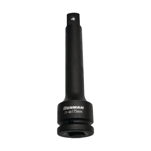 [VERLSLAG34] Extension bar impact, Benman, black, 3/4'', 100mm