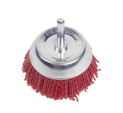 [BORSTELKOM65] Bol à brosses en nylon pour perceuse 65 mm