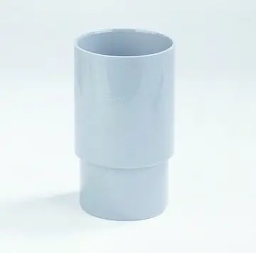 [MBL100] PVC verlengde mof 100 1LV/1VS RWA grijs 