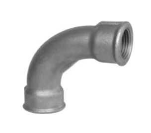 [2 6/4] Galva bend long bi.bi. 6/4" 90°