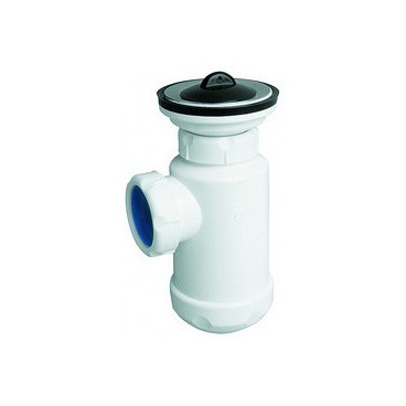 [2196] Siphon cup siphon + afvplug flange 70mm