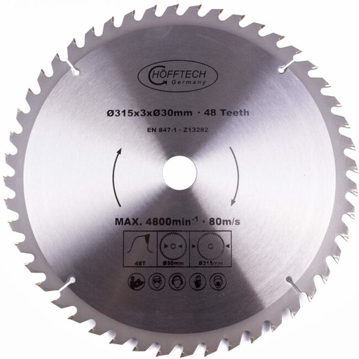 [315X48] Saw blade dia 315 x 30 x 48t