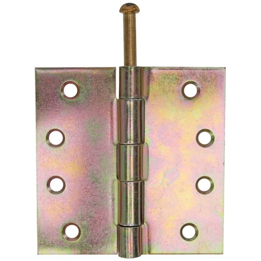 [348984] Scharnier met rivet bichro 100x100x2.5 