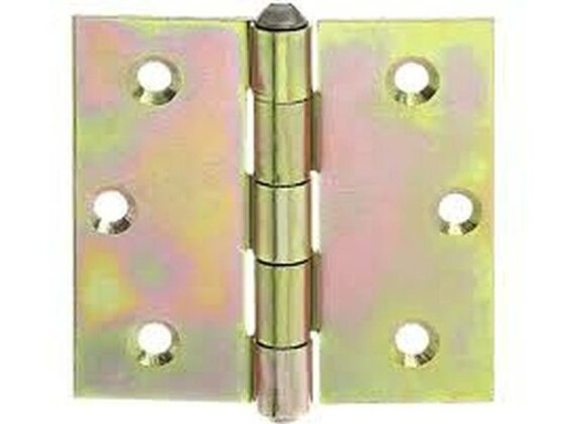 [34902 8] Scharnier met rivet galva 63x63x2 